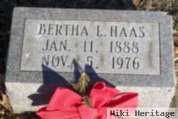 Bertha L Meier Haas