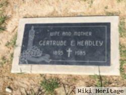 Gertrude Edna "gertie" Shanks Headley