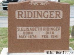 Susan Elizabeth Ridinger