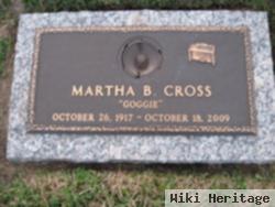 Martha "goggie" Boyd Cross