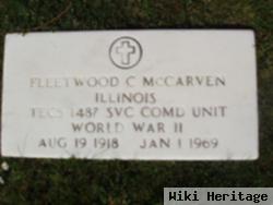 Fleetwood C Mccarven