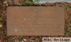 William E. "bill" Williams