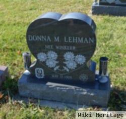 Donna M Winkler Lehman