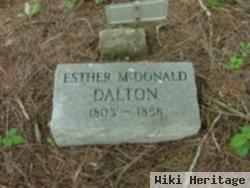 Esther Mcdonald Dalton