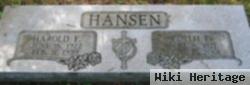 Harold E Hansen