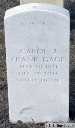 Carol J. Frank Gage