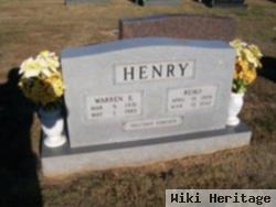 Warren E. Henry