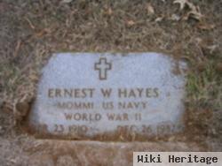 Ernest W Hayes