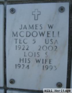 James William Mcdowell