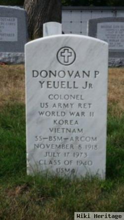 Col Donovan Paul Yeuell, Jr