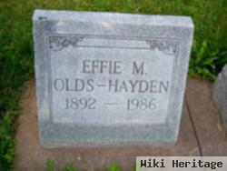 Effie M. Horning Olds - Hayden