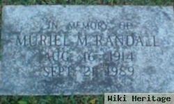 Muriel M Randall