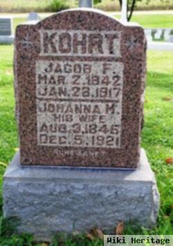 Jacob F Kohrt