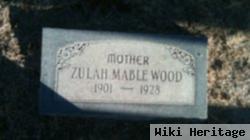 Zulah Mable Wood