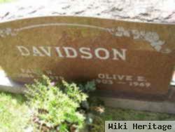 Olive E Norris Davidson