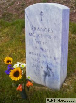 Lieut Frances Annette Ellison Mckinney