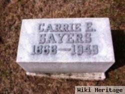 Carrie E. Clark Sayers