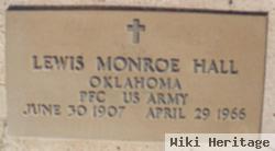 Pfc Lewis Monroe Hall