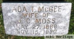 Ada I. Mcgee Moss