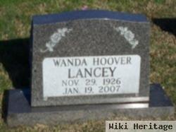 Wanda Hoover Lancey