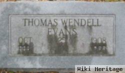 Thomas Wendell Evans, Sr