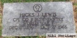 Hicks J Lewis