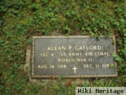 Allan P Gaylord