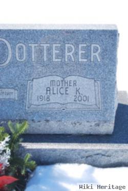 Alice Kathryn Mutter Dotterer