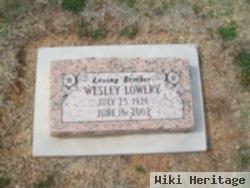 Wesley L Lowery