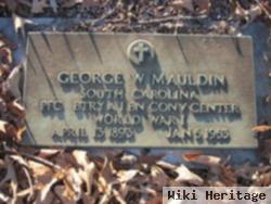 Pfc George Washington Mauldin