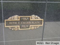 Ruth F. Chamberlain