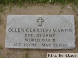 Ollen Claxton Martin