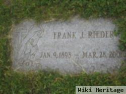 Frank J Rieder