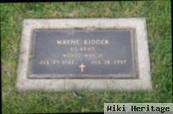 Wayne Junior Kidder