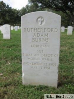 Rutherford Adam Burns