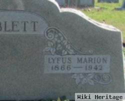 Lyfus Marion Bramblett