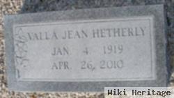 Valla Jean Freeman Hetherly