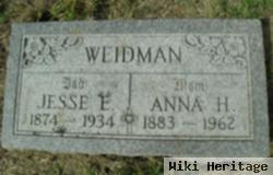 Anna Halie Huddlestone Weidman