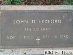 John D Ledford