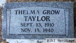 Thelma Grow Taylor