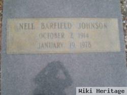 Nell Barfield Johnson