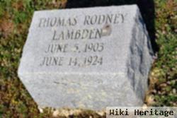 Thomas Rodney Lambden