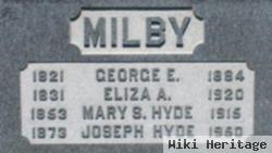 Mary S Milby Hyde