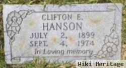 Clifton Earl Hanson
