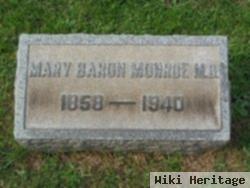 Margaret Baron "mary" Mccutchin Monroe