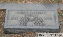 Sarah Beverly Shirley