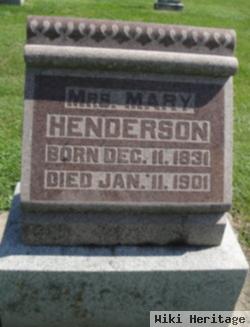 Mary Henderson