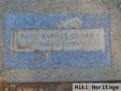 Paul Barnes Clark