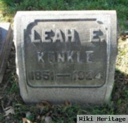 Leah Emma Ludwick Kunkle