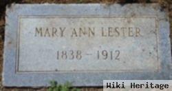 Mary Ann Lester